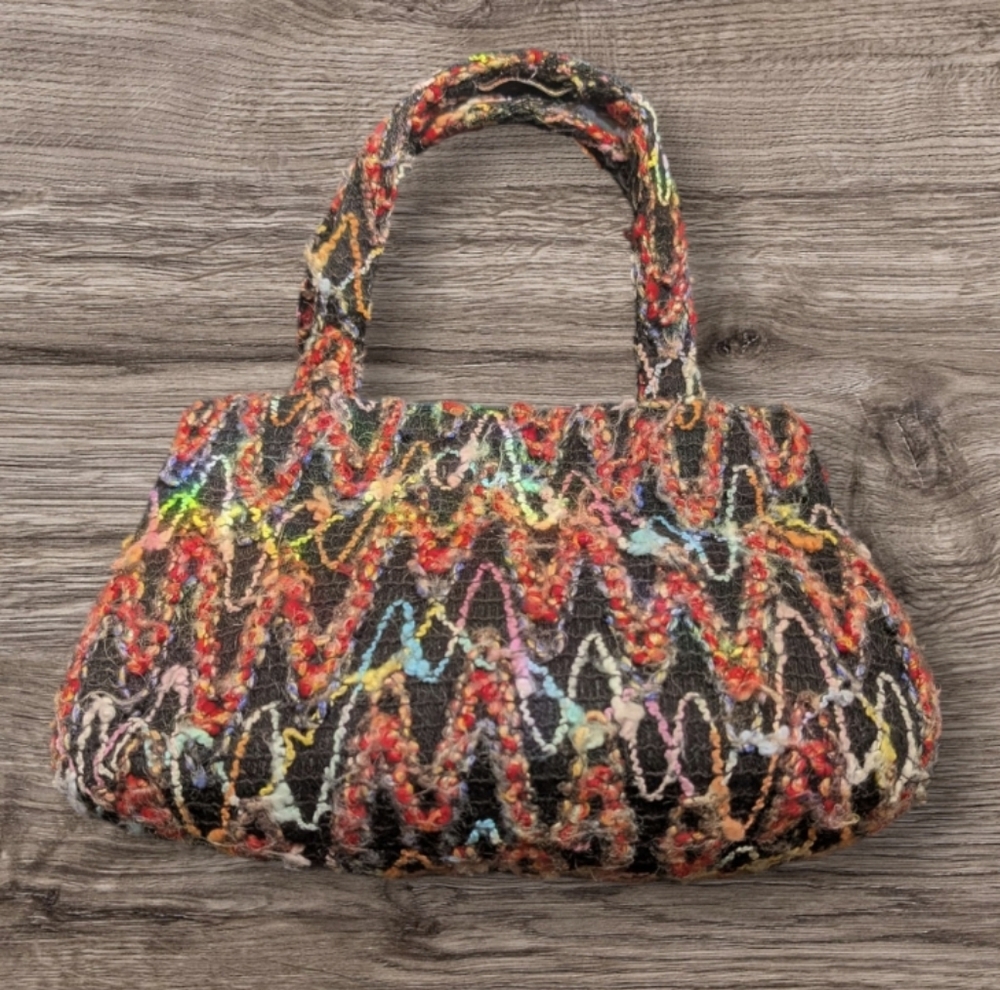 Vintage Girasole Multicolor Patterned Women's Bag